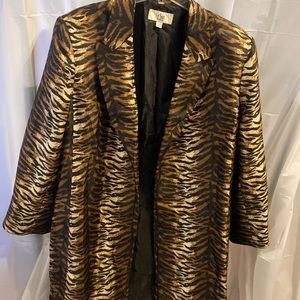 Sz. 24 Tiger Printed Blazer